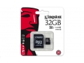 Kingston 32GB Micro SecureDigital (SDHC UHS-I) Card, Class 10 + SD adaptér 